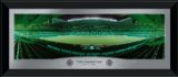 Celtic Park Framed Empty Stadium `Green Lights` 30x11` Panoramic, Celtic FC.