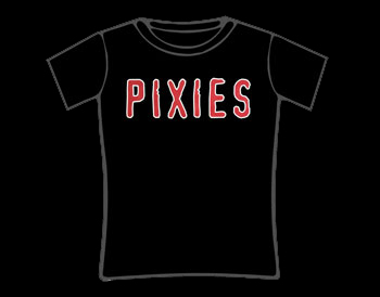 Pixies Cross Logo Skinny T-Shirt