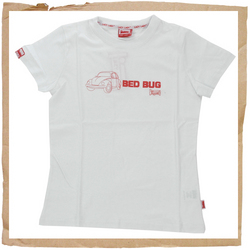 Bed Bug Tee White
