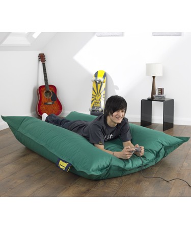 Plain Lazy giant green bean bag