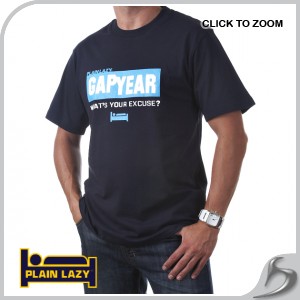 Plain Lazy T-Shirts - Plain Lazy Gap Year
