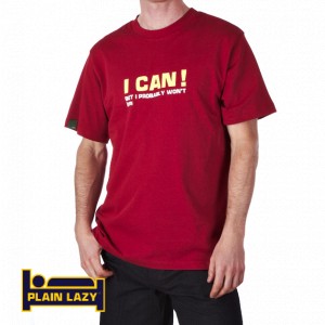 Plain Lazy T-Shirts - Plain Lazy Probably Wont