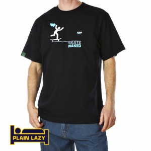 Plain Lazy T-Shirts - Plain Lazy Skate Naked