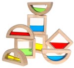 Plan Toys 55231: Water Blocks (Six Pieces)