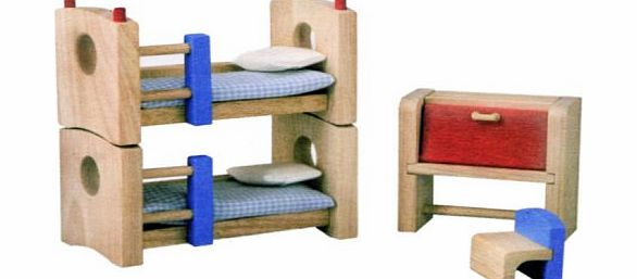 Plan Toys Dollhouse Furniture Childrens Room Neo
