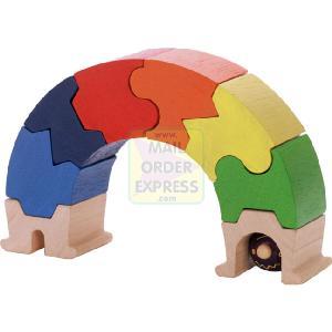 Plan Toys Matching Rainbow Blocks
