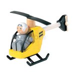 Plan Toys Plan City 60600: Helicopter & Pilot