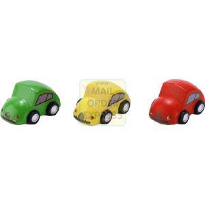 Plan Toys Plan City Cars Red Yellow Green