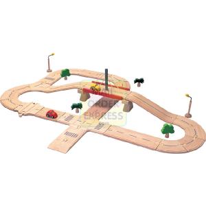 Plan Toys Plan City Road System Deluxe Set