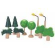 Plan Toys Plan City Set of Trees and Lights
