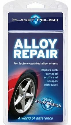 Planet Polish Alloy Wheel Repair Kit - Repair Kerb Scuffs, Scrapes 