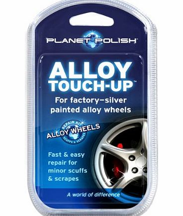 Planet Polish Alloy Wheel Touch-Up Paint Repair Kit by Planet Polish for minor scuffs, scratches and scrapes