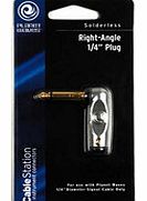 Planet Waves Cable Station 1/4` Right Angle