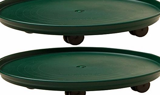 Plant Mover Plant Pot Mover (Green, 2 Medium)