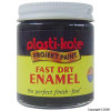Plasti-Kote Flat Black Fast Dry Enamel 59ml