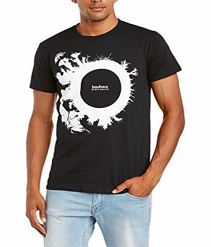 Plastic Head Mens Bauhaus The Skys Gone Out Crew Neck Short Sleeve T-Shirt, Black, Medium