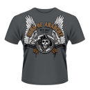 Plastic Head Sons Of Anarchy Mens T-Shirt - Winged Reaper
