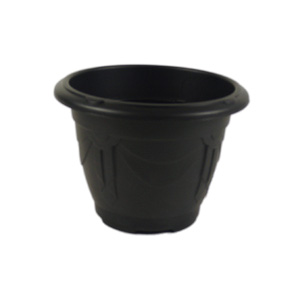 plastic Planter Black 24cm