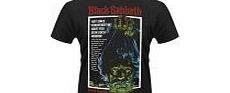 Plastichead Black Sabbath (Poster) Mens T-Shirt PH7286M