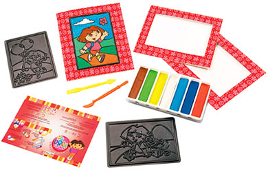 plasticine Dora the Explorer Picture Maker