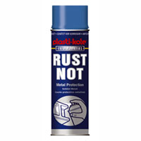 Plastikote 781 Rust Not Gloss White Aerosol 500ml