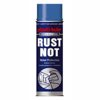 Plastikote 783 Rust Not Gloss Black Aerosol 500ml