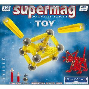 PlastWood Supermag Toy 102 Piece