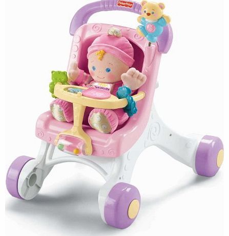 Play&Game Fisher-Price Brilliant Basics Stroll Along Walker Toy/Game/Play Child/Kid/Children