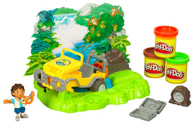 Play-Doh Go Diego Go! Rainforest Road Rescue