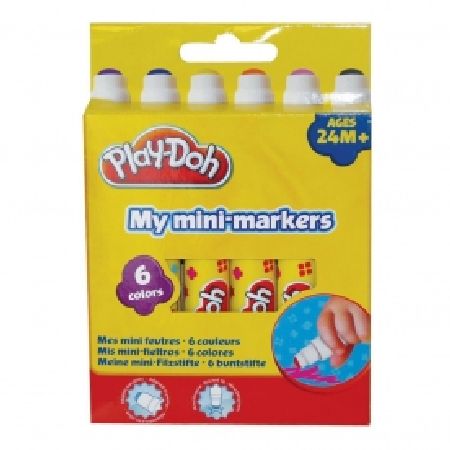 Play-Doh My Mini Markers Creative Pen Set with 6