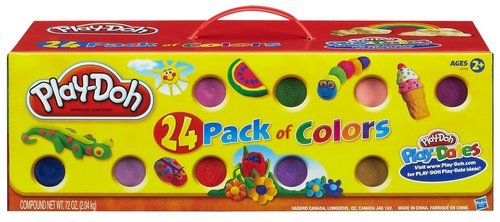 Play-Doh Play Doh 24 Pack of Colours 24 x 80g tubs