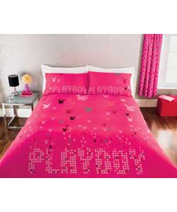 Playboy Disco Bunny Duvet Set Single Bed