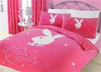 Playboy Dreaming Bunny Co ordinates Pair Of Curtains