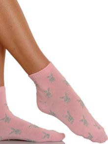 Playboy Gift Bunny Pink Socks