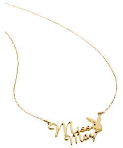 Gold Coloured Playmate May Chain