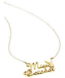 playboy Gold Coloured Playmate October Chain