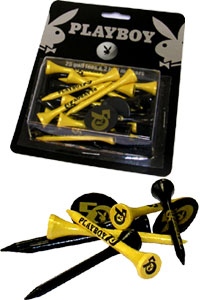 Playboy Golf Tees and Marker Set
