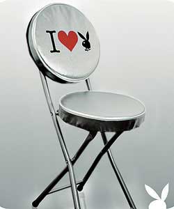 playboy I Heart Folding Chair