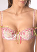 Embroidery and Ribbons balcony bra