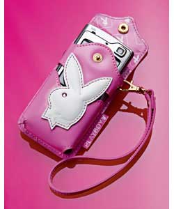 playboy Leather Phone Pouch