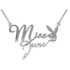 Playboy MISS JUNE NECKLACE  ALL MONTHS AVAILABLE