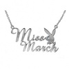 Playboy MISS MARCH NECKLACE   ALL MONTHS AVAILABLE