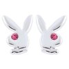 PINK EYE BUNNY EARINGS  CE114