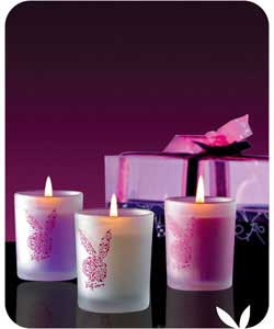 playboy Scented Pillar Candles