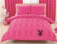 Tonal Squares Bunny Co ordinates Pair Of Curtains