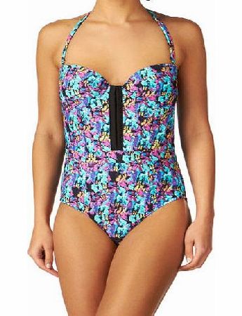 Playful Promises Womens Playful Promises Exotic Parrot Swimsuit