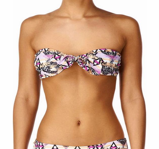 Playful Promises Womens Playful Promises Sweet Rose Bow Brandeau