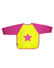 Playgro Star Sleeved Bib Pink