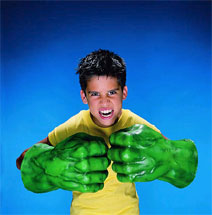 Playmates Incredible Hulk - Electronic Hulk hands