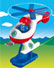 Playmobil 1-2-3 Rescue Helicopter 6738